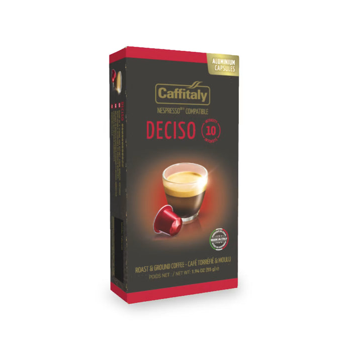 CAFFITALY DECISO – CAPSULES FOR NESPRESSO®* (10 Count)