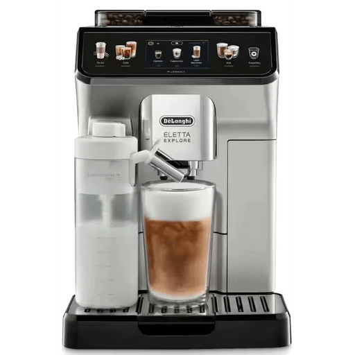 De'Longhi Eletta Explore Super Automatic Espresso Machine with Cold Brew ECAM45086S - Open Box (Unused)