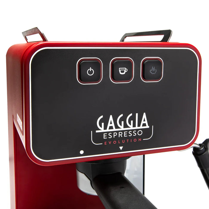 Gaggia Evolution Espresso Machine - Lava Red