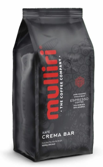 Mulliri Espresso Crema Bar 1kg Whole Beans