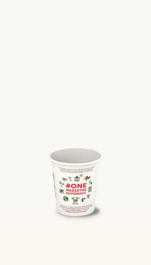 12oz ILLY PAPER CUP - WHITE (Case of 1000)