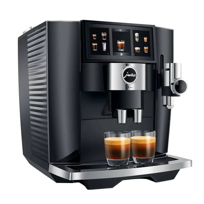 Jura J8 Twin Automatic Espresso Machine - Diamond Black #15658