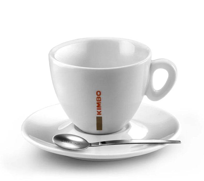Kimbo Porcelain Cappuccino Cups - Set of 6