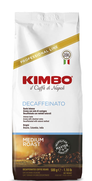 Kimbo Decaf Beans 500g