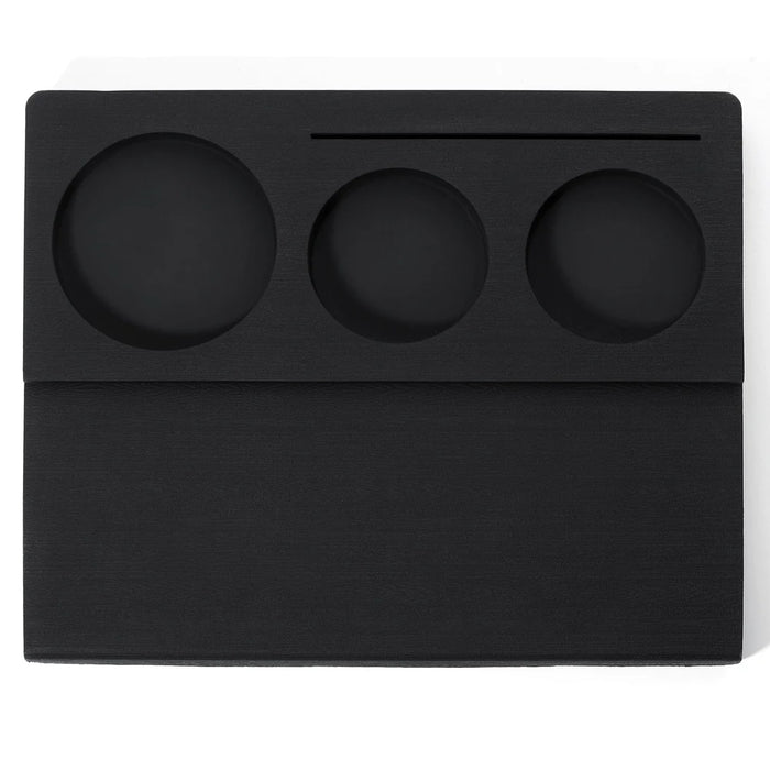 Normcore Espresso Tamping Station V3 - Corner Tamping Mat With Tamper Normcore Espresso Tamping Station V3 - Corner Tamping Mat With Tamper