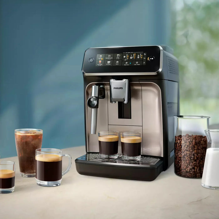 Philips 3300 Series Super Automatic Espresso Machine CMF & Iced Coffee - EP3326/90