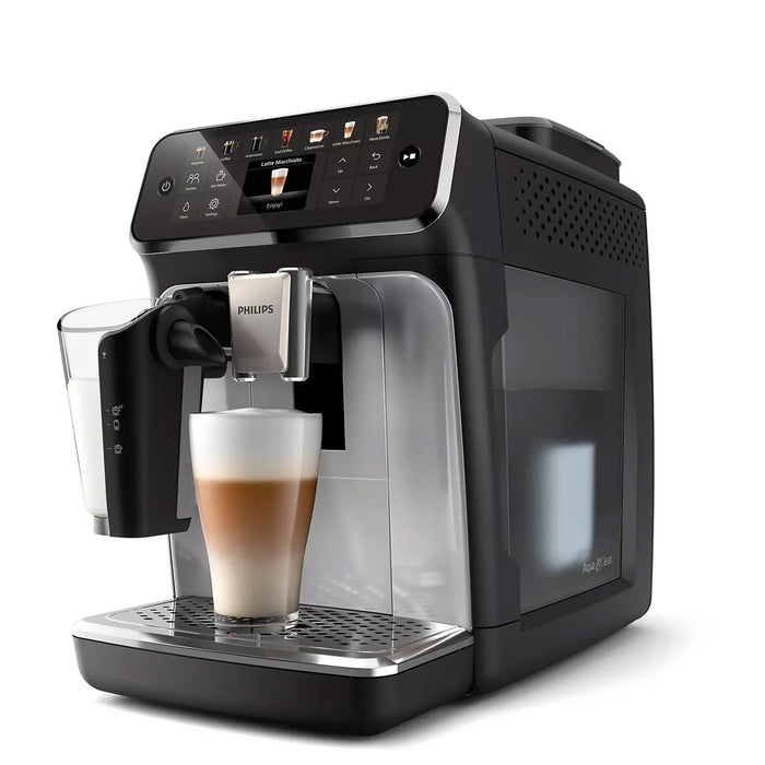 Philips 4400 Series Fully Automatic Espresso Machine w/ LatteGo & Iced Coffee - EP4447/90