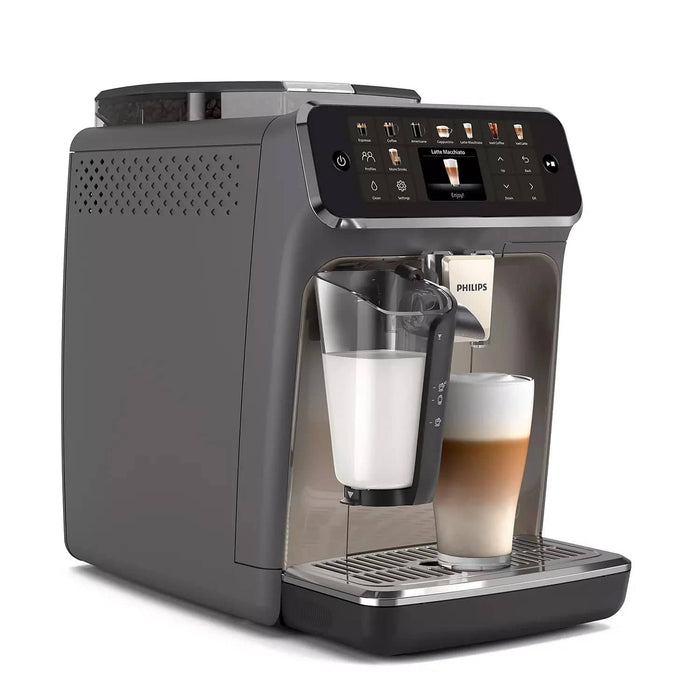 Machine à Expresso Automatique Philips Lattego EP4441/50 - Avec Mousseur à Lait Intégré, Facile à Nettoyer