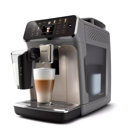 Philips 5500 Series Fully Automatic Espresso Machine w/ LatteGo & Iced Coffee - EP5544/90