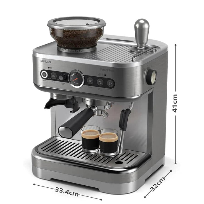 Philips Barista Brew Semi-Automatic Espresso Machine - Stainless Steel PSA3218/01