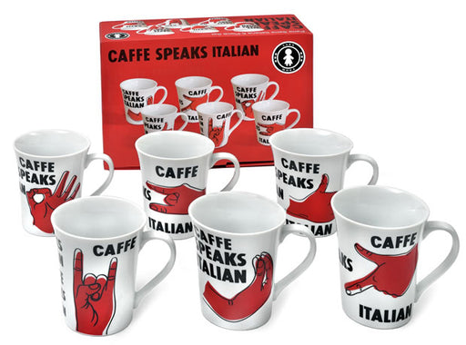 Sara Speak Italian 13oz Mug - 6 Count