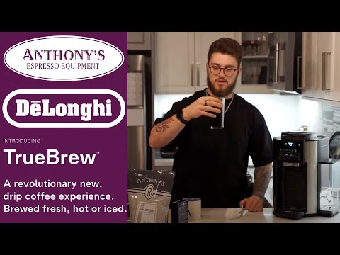 De'Longhi TrueBrew Automatic Coffee Machine with Bean Extract Technology - Stainless