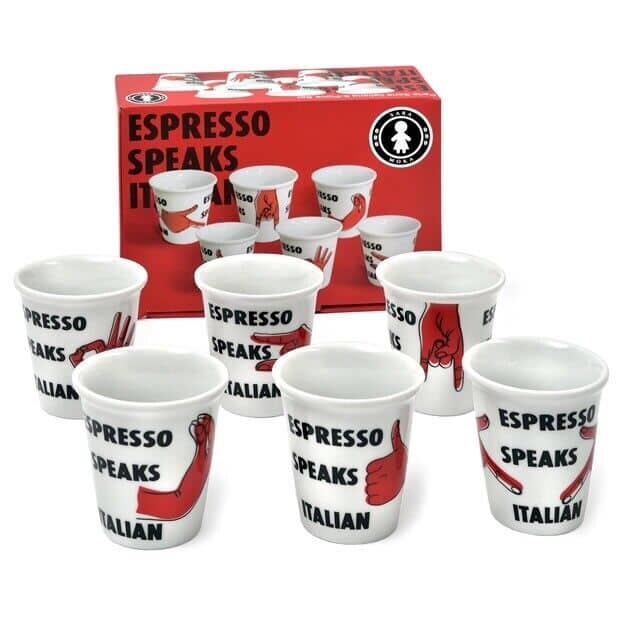 Sara Speak Italian Espresso Cup - 6 Count (No Handle)