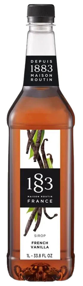 1883  - 1L Bottle - French Vanilla Syrup