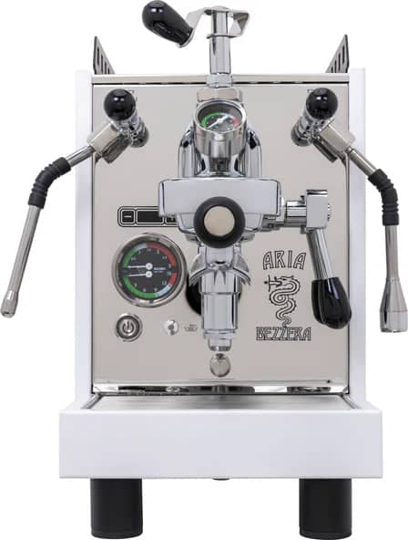 Bezzera Aria TOP Espresso Machine w/PID and Flow Control - White