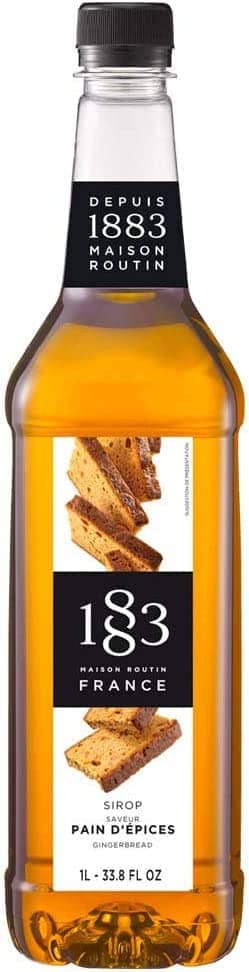 1883 - 1L Glass Bottle - Ginger Bread Syrup