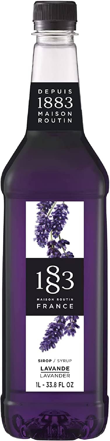1883 - 1L Glass Bottle - Lavender Syrup