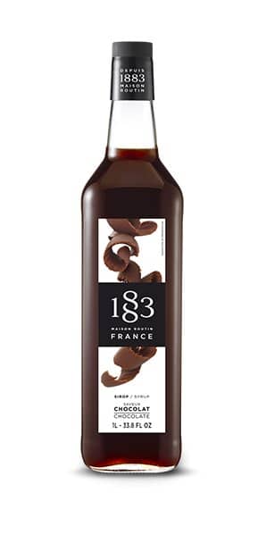 1883 - 1L Glass Bottle  - Chocolate Syrup