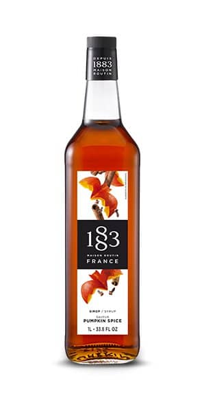 1883 - 1L Glass Bottle - Pumpkin Spice Syrup