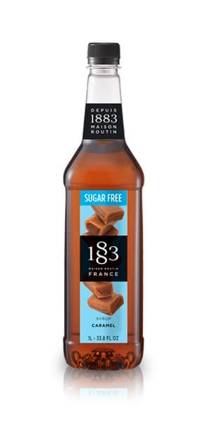 1883 Syrup - 1L - SUGAR FREE Caramel