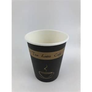 4oz Black Paper Cups - 1000 Count - Anthony's Espresso