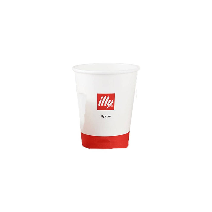 8oz ILLY PAPER CUP (Case of 1000) - Anthony's Espresso