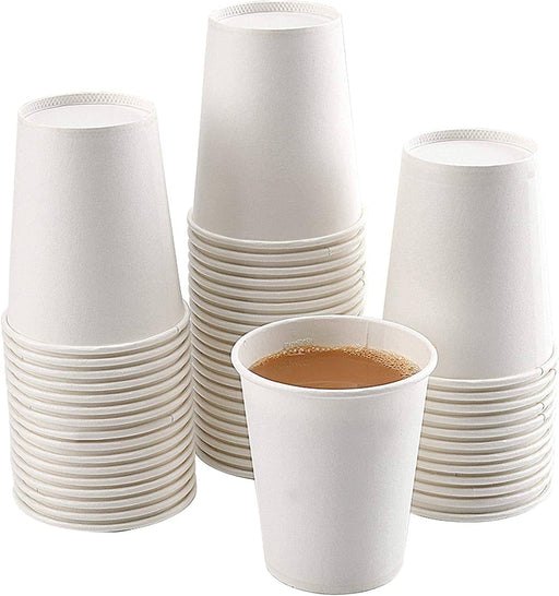 8oz White Paper Cup (Sleeve of 50)