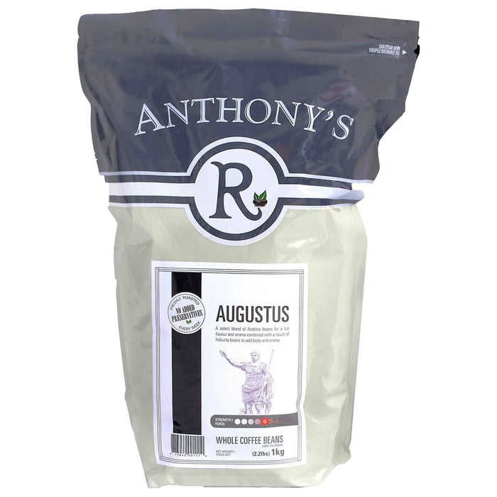 Anthony's Augustus Whole Beans - 1kg - Anthony's Espresso