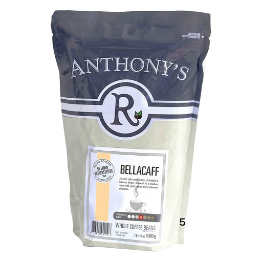 Anthony's Bellacaff Whole Beans - 500g