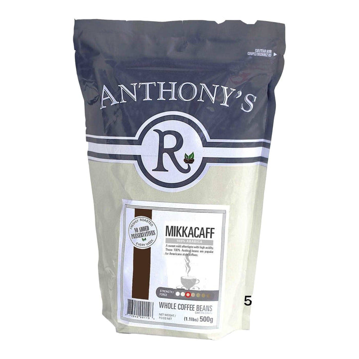 Anthony's MikkaCaff Whole Beans - 500g - Anthony's Espresso