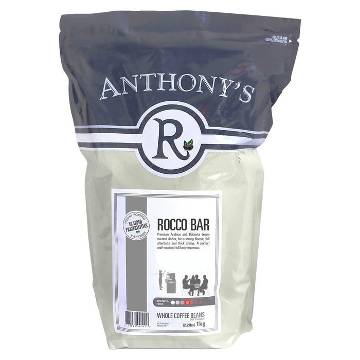 Anthony's RoccoBar Whole Beans - 1kg - Anthony's Espresso
