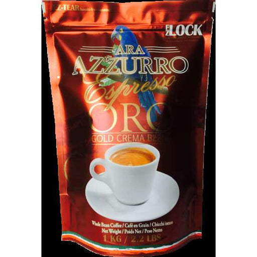 Ara Azzurro Oro Espresso Whole Beans - 1kg