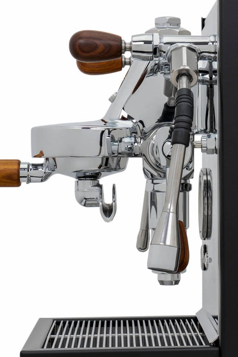 Bezzera Aria S MN Rotary Pump - Black/Wood Square Espresso Machine - Anthony's Espresso