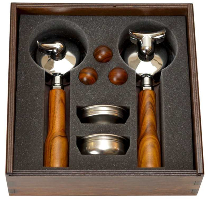 Bezzera BOX W/E61 FILTER-HOLDERS 1/2 CUPS AND 3 WOODEN KNOBS - Anthony's Espresso