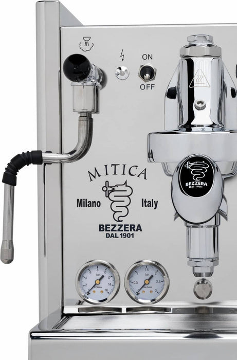 Bezzera Mitica Top MN with Rotary Pump Espresso Machine - Anthony's Espresso