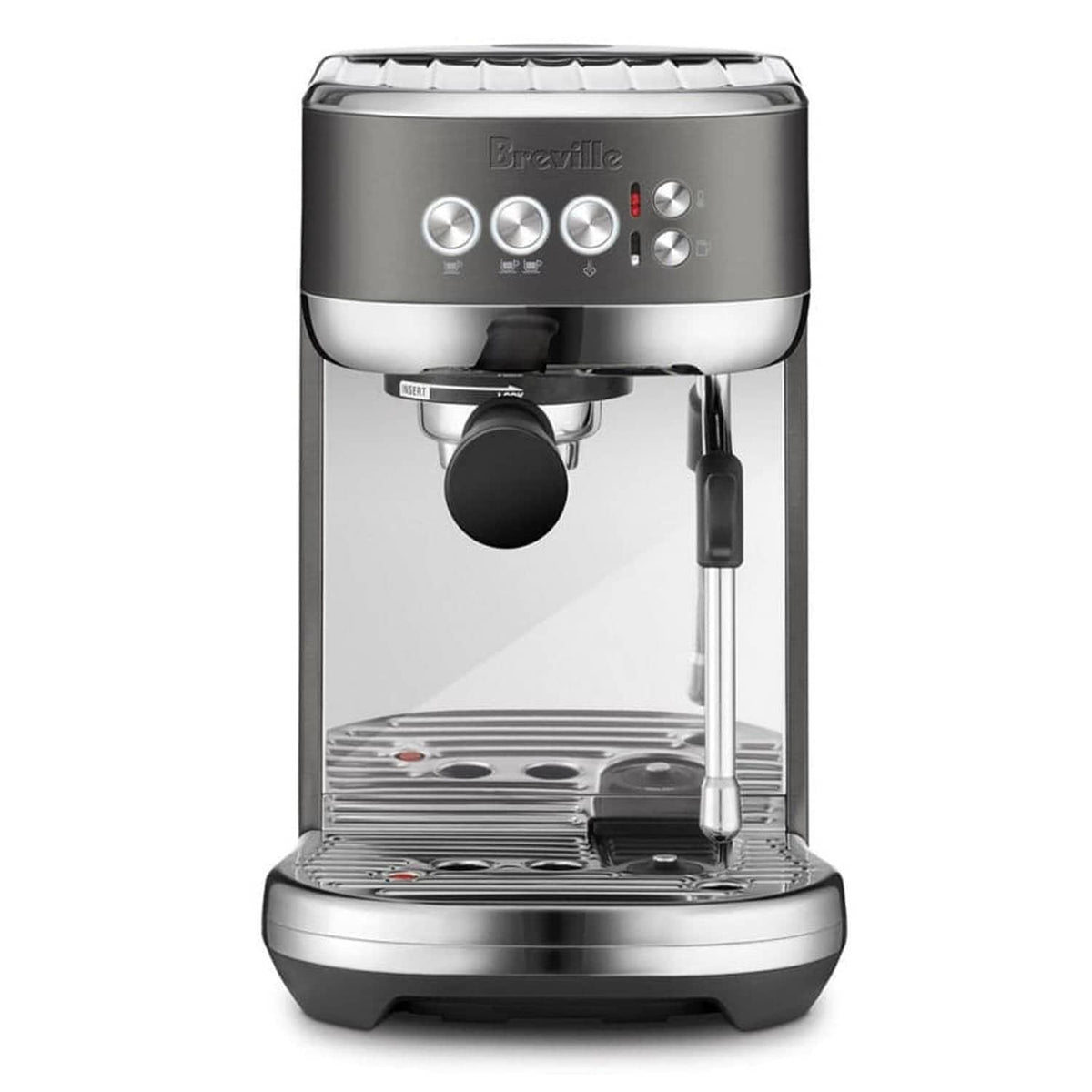 Buy Breville The Bambino Plus - Black Stainless Steel Espresso Machine ...