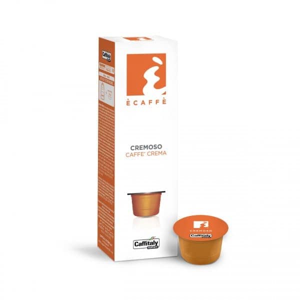 Caffitaly Ecaffe Cremoso Caffe Crema - 10 Count - Anthony's Espresso