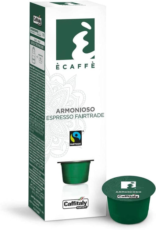 Caffitaly Ecaffe Fairtrade Armonioso, 10 Count (BLCI007)