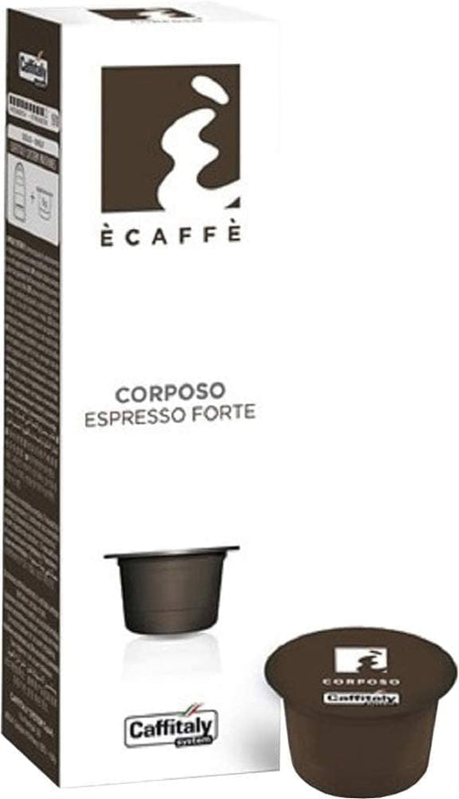 Caffitaly Ecaffe Forte Corposo Coffee, 10 Count