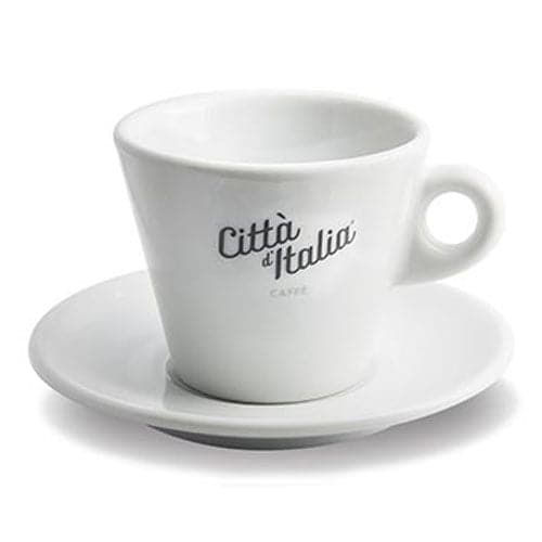 Coffee Cup Citta d' Italia Cappuccino Cup With Saucer - 6 Count
