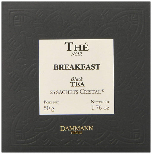 Dammann Breakfast Tea Sachets (25 Count)