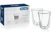 Delonghi Double Wall Latte Glasses Set of 2 - Anthony's Espresso