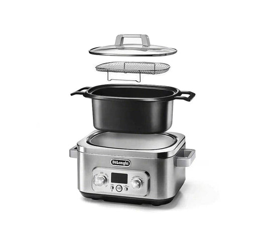 De'Longhi Livenza Multi-Cooker 5 in 1: Slow Cooker, Sear, Saute, Roast & Steam