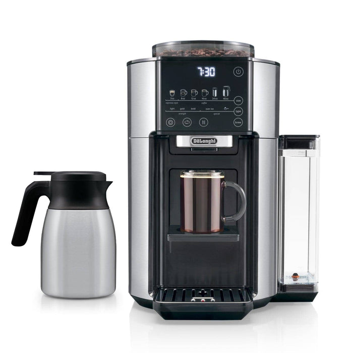 De'Longhi TrueBrew Automatic Coffee Machine with Bean Extract Technology - Stainless with Thermal Carafe - Anthony's Espresso