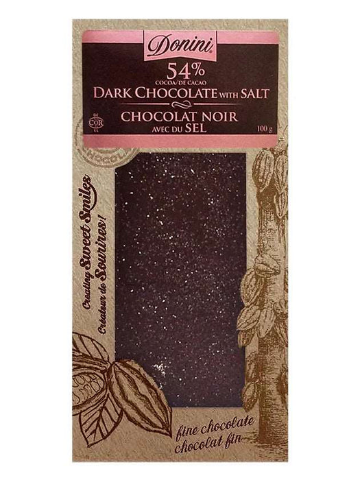 Donini 54% Cocoa Sltd DRK Chocolate 100g - Anthony's Espresso