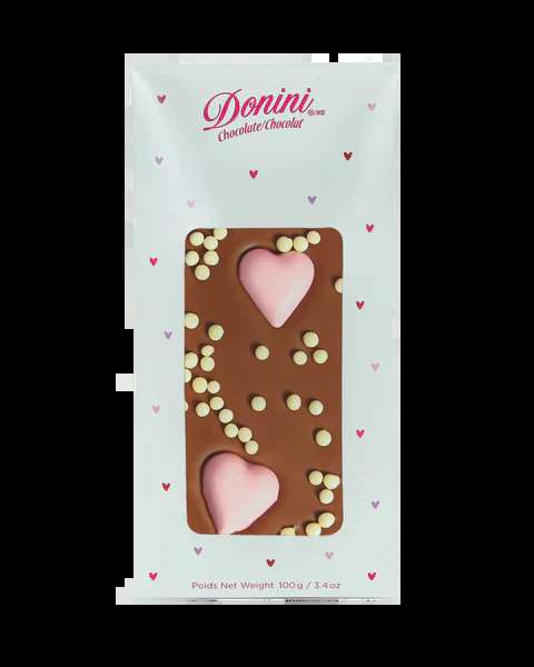 Donini Milk Chocolate Sweetheart 100g
