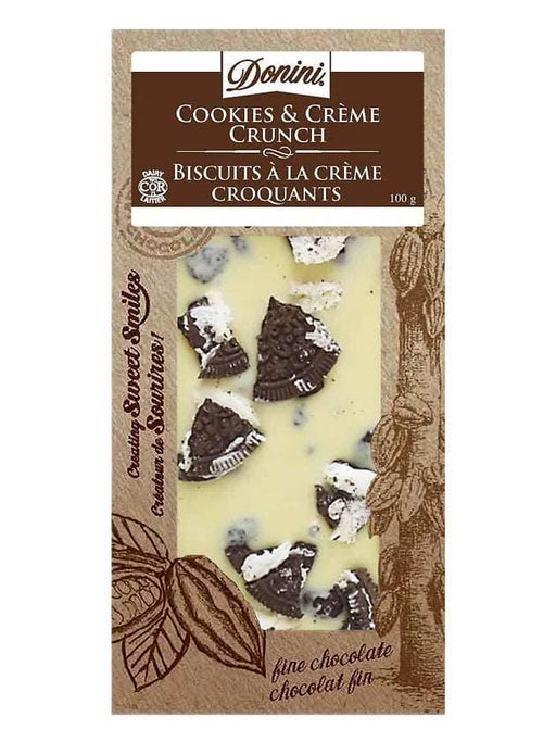 Donini White Chock Cookies and Cream 100g