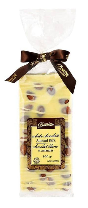 Donini White Chocolate Almond Bark 100g - Anthony's Espresso