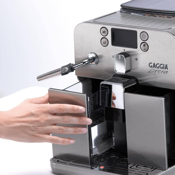 Gaggia Brera Super Automatic Espresso Machine - SIlver - Anthony's Espresso