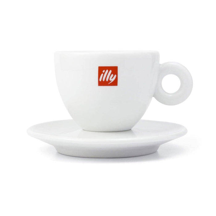 Illy Cappuccino Cup and Saucer - Anthony's Espresso